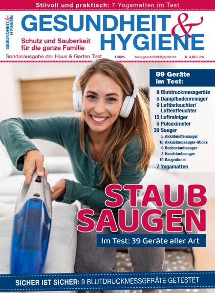 Gesundheit & Hygiene – Ausgabe 1 2025 Cover