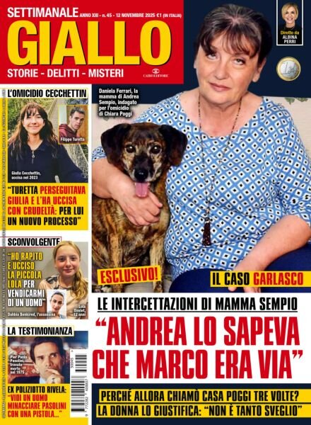 Giallo – 12 Novembre 2025 Cover