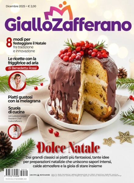 Giallo Zafferano – Dicembre 2025 Cover