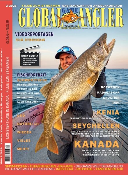 Global Game Angler – Oktober 2025 – April 2026 Cover