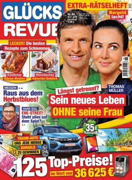 Glucks Revue – 4 November 2025 Cover