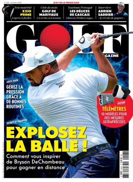 Golf Magazine France – Octobre 2025 Cover