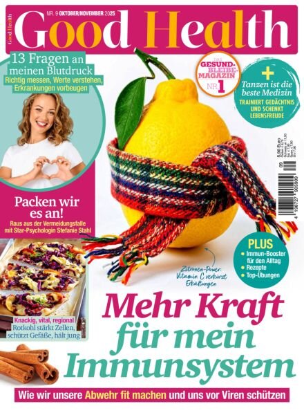 Good Health Germany – Oktober-November 2025 Cover