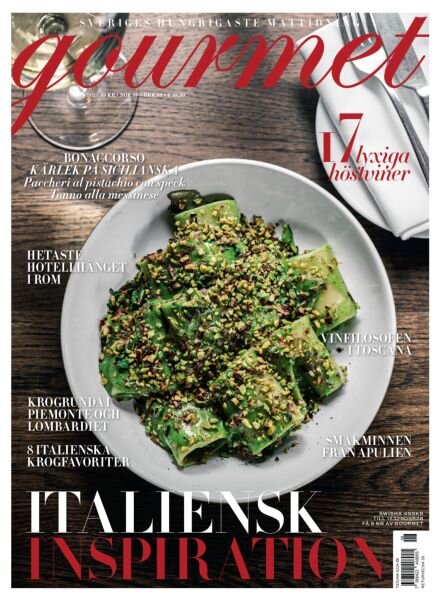 Gourmet Sverige – November 2025 Cover
