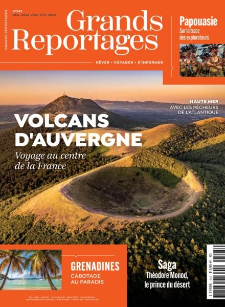 Grands Reportages – Decembre 2025 – Janvier-Fevrier 2026 Cover