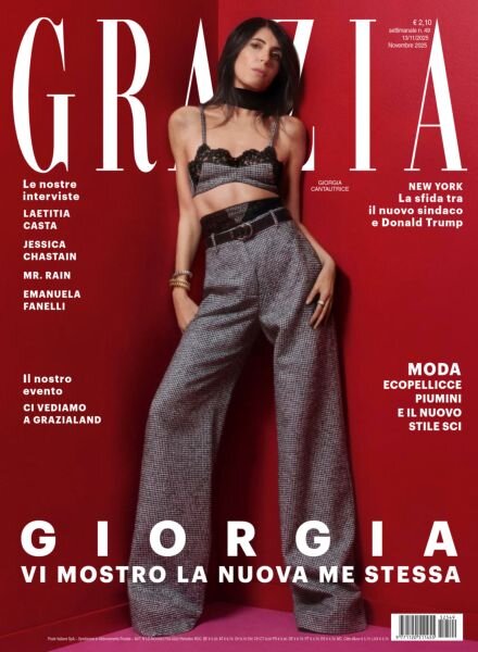 Grazia Italia – 13 Novembre 2025 Cover