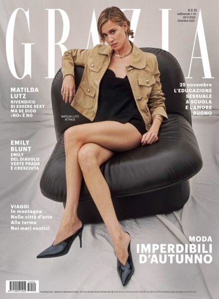 Grazia Italia – 20 Novembre 2025 Cover