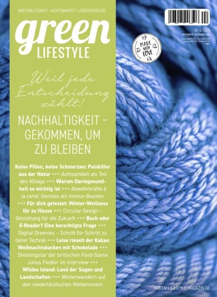 green Lifestyle – November-Dezember 2025 Cover