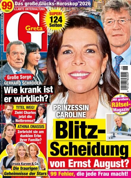 Greta – Dezember 2025 Cover