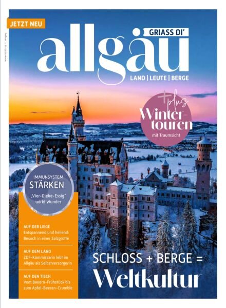 Griass di Allgau – Winter 2025-2026 Cover
