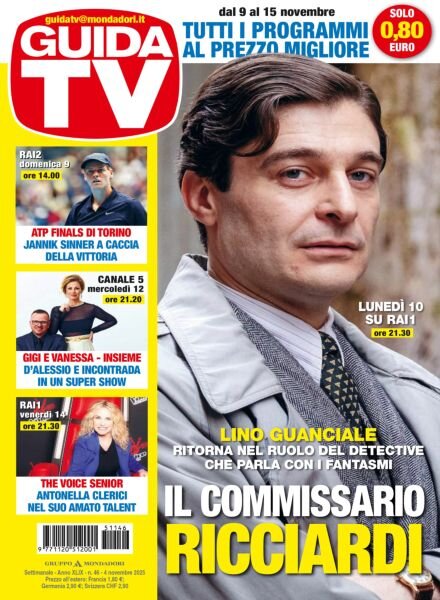 GuidaTV – 4 Novembre 2025 Cover