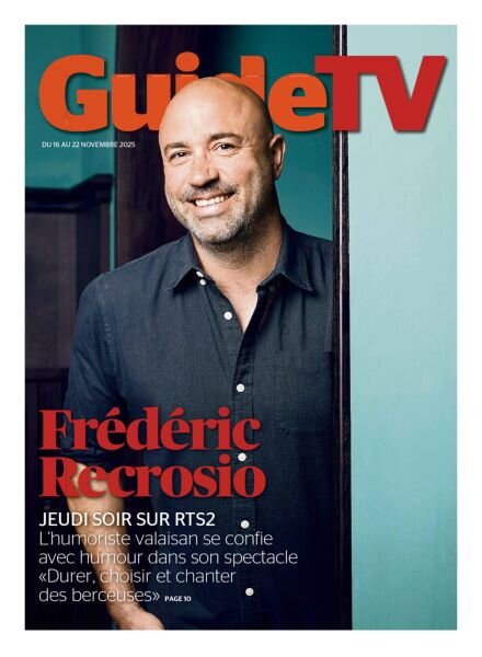 Guide TV – 16 Novembre 2025 Cover