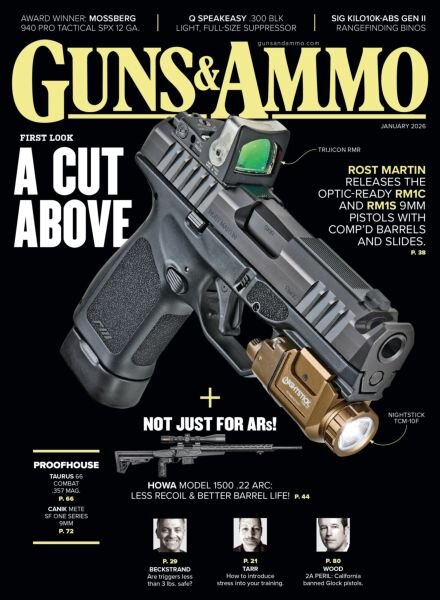 Guns & Ammo – January 2026 Cover