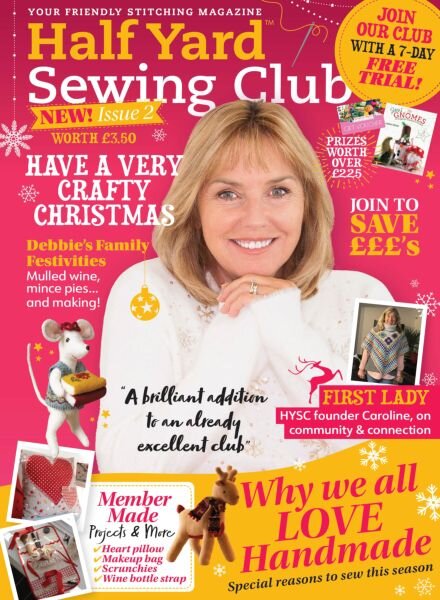 Half Yard Sewing Club – Issue 2 2025 Cover