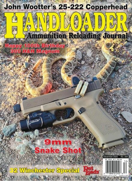 Handloader – December 2025 Cover