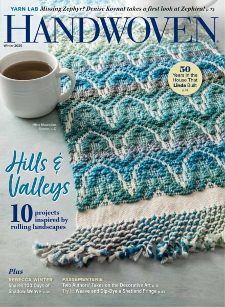 Handwoven – Winter 2025 Cover