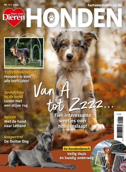 Hart voor Dieren – November 2025 Cover