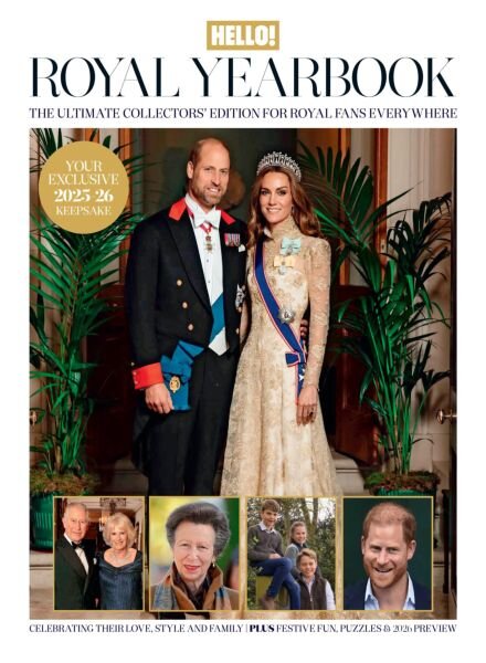 Hello! Royal Yearbook – 2025 Cover