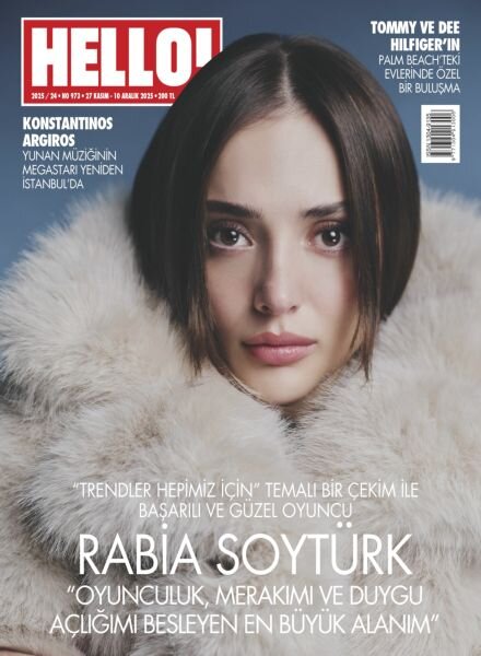 Hello! Turkiye – 27 Kasim 2025 Cover