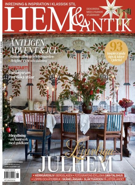 Hem & Antik – November 2025 Cover