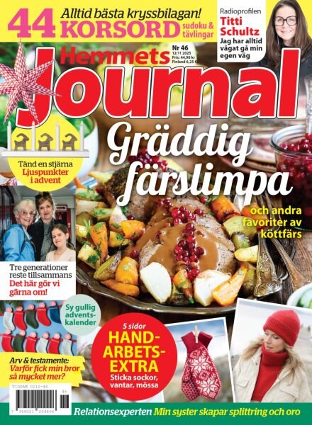 Hemmets Journal – 12 November 2025 Cover