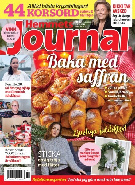 Hemmets Journal – 19 November 2025 Cover