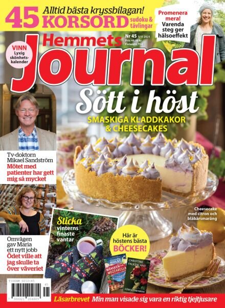 Hemmets Journal – 5 November 2025 Cover