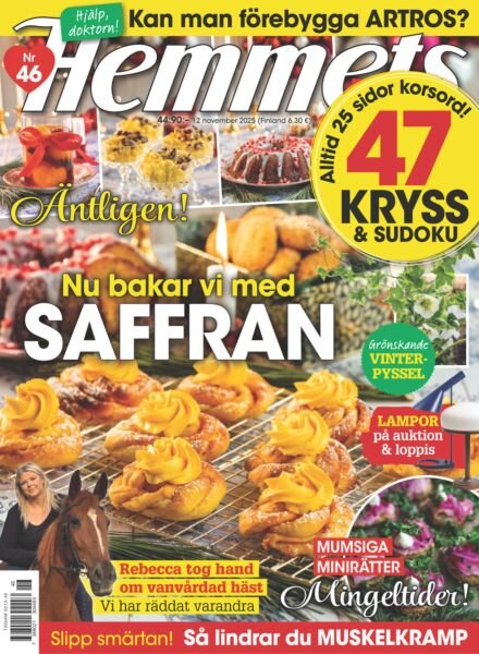 Hemmets Veckotidning – 12 November 2025 Cover