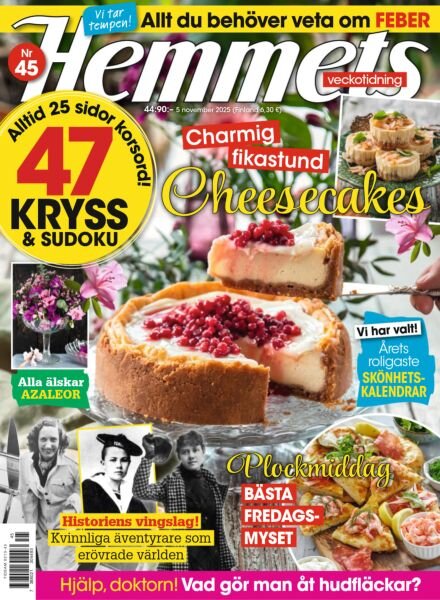 Hemmets Veckotidning – 5 November 2025 Cover