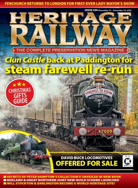 Heritage Railway – November 21 2025 Cover
