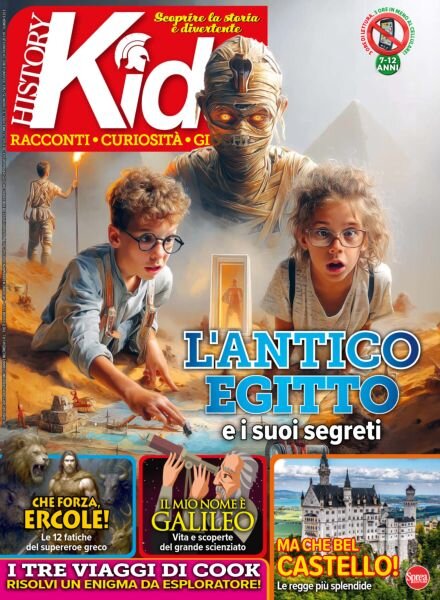 History Kids – Dicembre 2025 – Gennnaio 2026 Cover