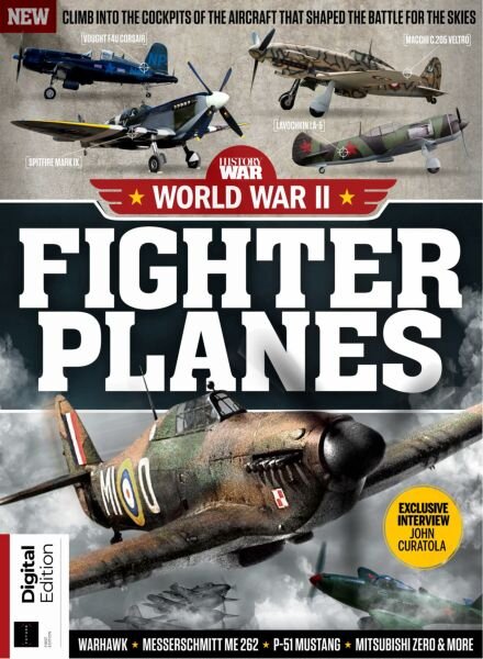 History of War – World War II Fighter Planes – 1st Edition – October 2025 Cover