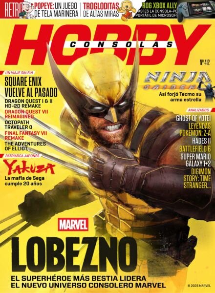 Hobby Consolas – Noviembre 2025 Cover