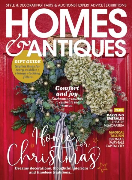 Homes & Antiques – December 2025 Cover