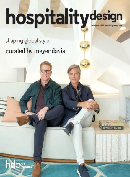 Hospitality Design – November 2025 Cover