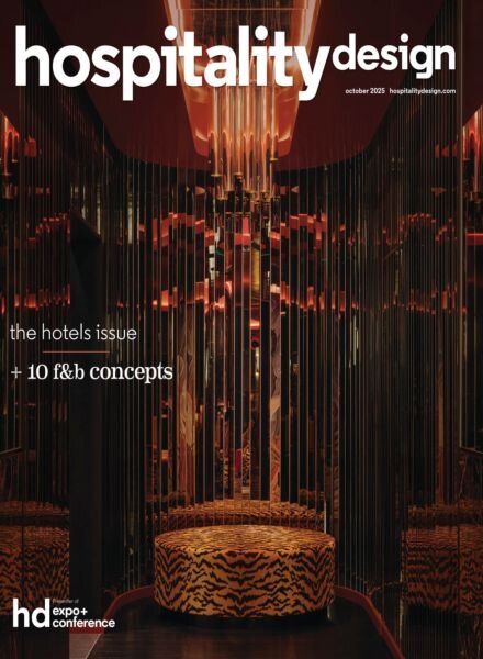 Hospitality Design – October 2025 Cover