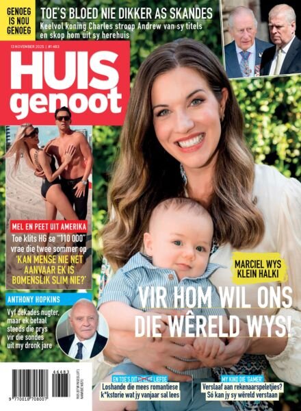 Huisgenoot – 13 November 2025 Cover