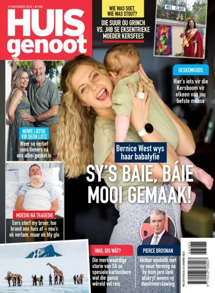 Huisgenoot – 27 November 2025 Cover