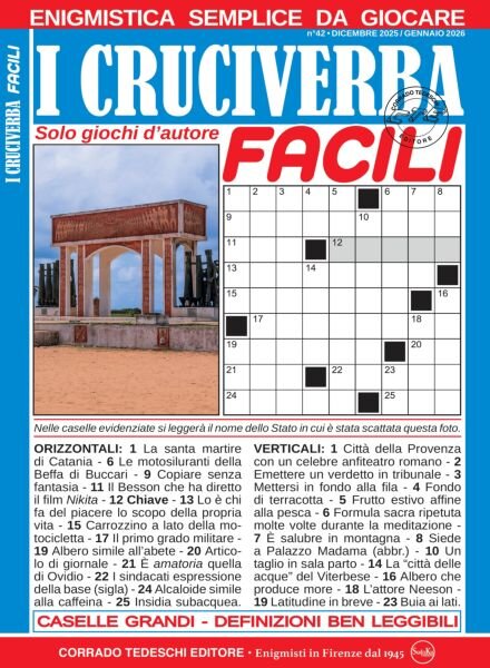 I Cruciverba Facili – Dicembre 2025 – Gennaio 2026 Cover