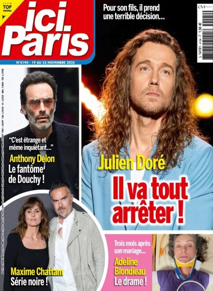 Ici Paris – 19 Novembre 2025 Cover