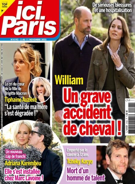 Ici Paris – 5 Novembre 2025 Cover