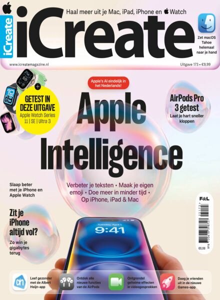 iCreate Netherlands – 18 November 2025 Cover