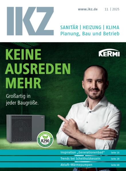 IKZ Haustechnik – November 2025 Cover