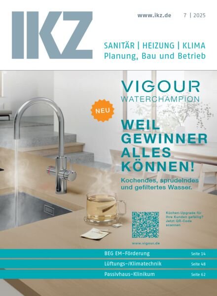 IKZ Haustechnik – Nr 7 Juli 2025 Cover