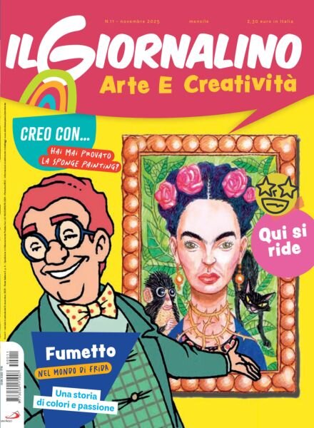 Il Giornalino Arte e Creativita – Novembre 2025 Cover