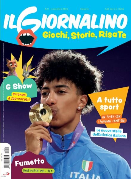 Il Giornalino Giochi storie risate – Novembre 2025 Cover