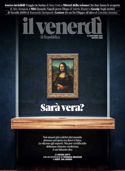 Il Venerdi di Repubblica – 21 Novembre 2025 Cover