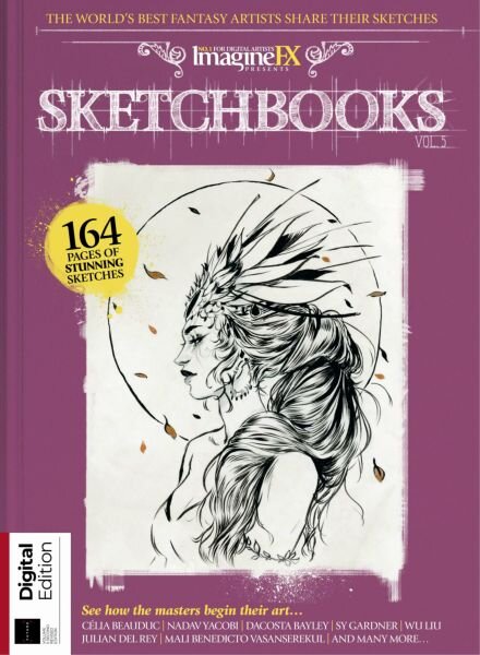 ImagineFX Presents – Sketchbook – Volume 5 2nd Revised Edition – November 2025 Cover
