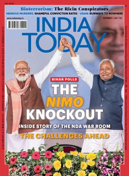India Today – 1 December 2025 Cover