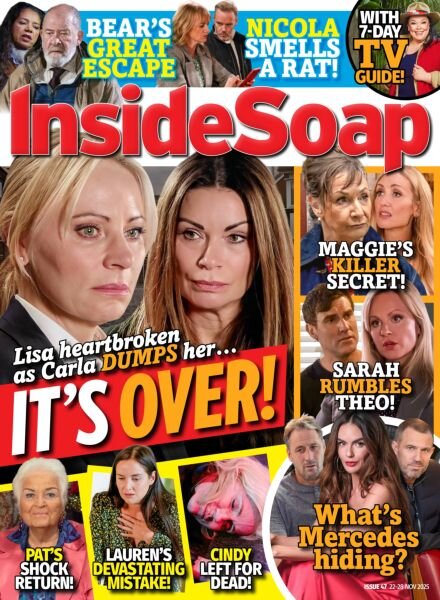 Inside Soap UK – 18 November 2025 Cover